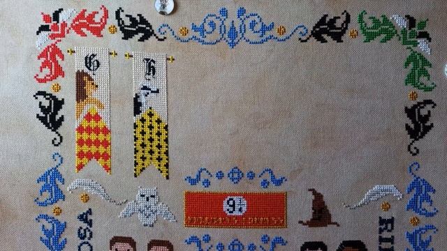 39 Акварельно - рукодельный дневник 8-15 августа / Процессы / Вышивка / смотреть онлайн