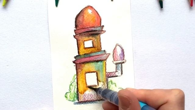 Обзор на Акварельные карандаши и акварель «Малевичъ»