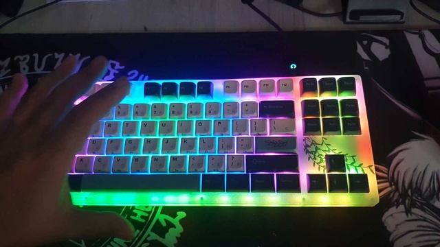 Короткий обзор на клавиатуру Womier K87 Botanical смотреть онлайн