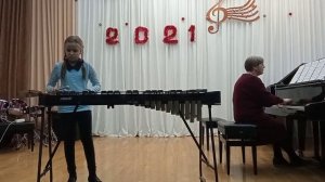 Д. Шостакович "Испанский танец" Тагирова Варвара - (ксилофон)