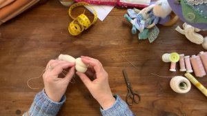 Making dollhouse dolls, Waldorf style, part 1