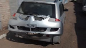 Покраска переднего бампера Mitsubishi Lancer 9