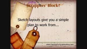 Layouts For Scrapbooking - End Scrappers' Block Forever with Layouts For Scrapbooking