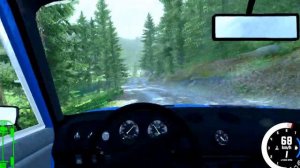 Ралли на "шестёрке" от первого лица. BeamNG drive.