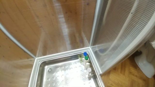 Душевая кабина в деревянном доме своими руками. Результат