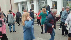 "Мария Магдалена"...на танцполе в Гомельском парке...8.04.2023года.