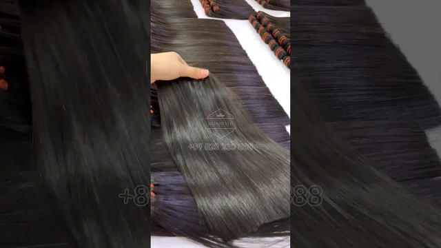 Bone straight black hair from Bibo Hair +84828210888 #wefthair #hairfactory #wigshop #hairshop