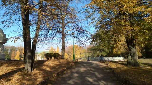 ОСЕНЬ В ТАВРИЧЕСКОМ САДУ | ПРОГУЛКА ПО ТАВРИЧЕСКОМУ САДУ В САНКТ-ПЕТЕРБУРГЕ В ОКТЯБРЕ 2023
