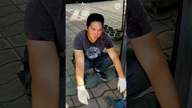 Брусчатка своими руками/место для парковки/ тратуар смотреть онлайн