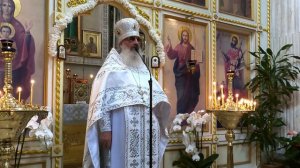 Вознесение Господне. Проповедь архимандрита Амвросия (Макара) на Божественной литургии. 02.06.2022