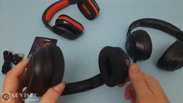 Единственные блютус Bluetooth наушники для геймеров с выдвижным микрофоном - Lorgar Noah 501 (701)