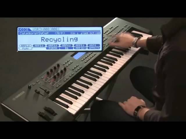 Yamaha MOX6/MOX8 - Изменения тембров