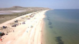 Керчь и её окрестности  (август 2019 ) Посёлок Курортное  Пляж и грязевое озеро Чокрак