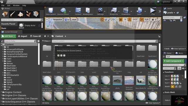 подключение проекта ue4 к GitHub смотреть онлайн