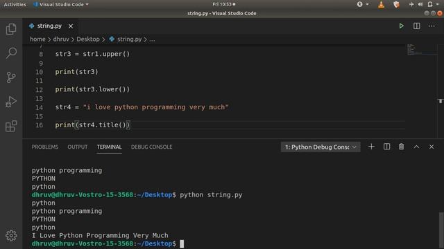 PYTHON | Part - 3 |  Strings in Python