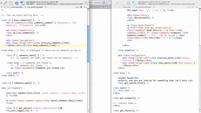 WordPress Tutorial: Customizing Comments Form 1/2 [HTML2WP screencast]