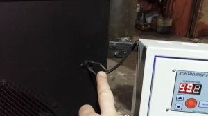 Устройство печи на отработанном масле отработке калорифера