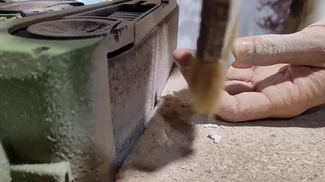 Кулон с Кусочком Капа и Эпоксидной Смолой