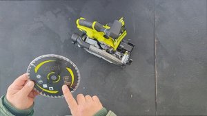 Аккумуляторная бесщеточная погружная пила Ryobi RPLS18X???4300 оборотов ??Рез чёткий и ровный !!!