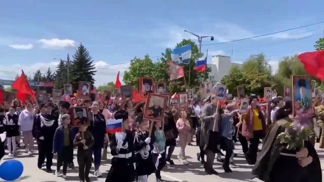 Шествие "Бессмертного полка", 2022г.
