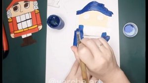 Щелкунчик из бумаги!