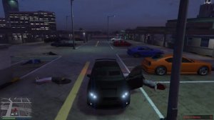 Прохождение GTA Online "Ограбление Fleeca" подготовительное задание - Kuruma