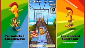 Superhero Board! Unlocking Zap Sideways and Super Jump!