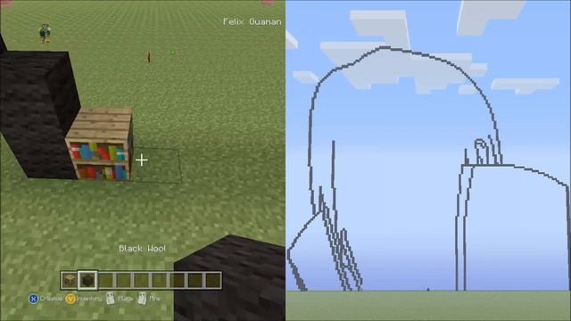 Minecraft Pixel Art Tutorial - Itachi Uchiha Part 1 смотреть онлайн