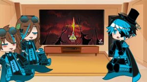 Reverse Falls Reacts to Bill Cipher|| Gacha Club|| Short || First Video ||