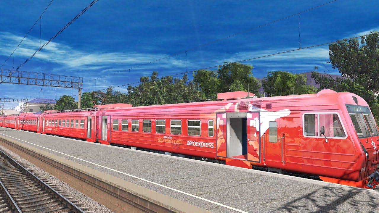Trainz Railroad Simulator 2019 аэроэкспресс до Челябинска смотреть онлайн