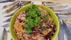 Салат за 5 минут- Минимум ингредиентов- морковь по-корейски