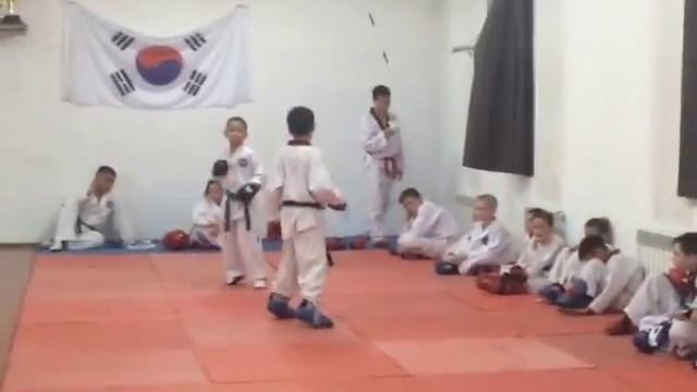 Таеквондо. Тренировки. Спарринг смотреть онлайн