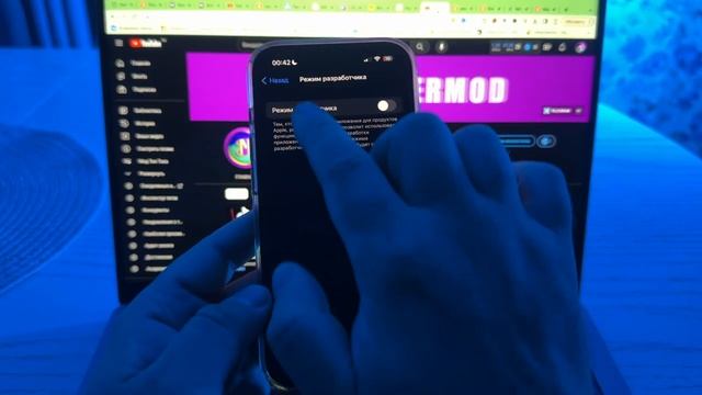 Включить режим разработчика