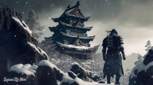 Winter on the Top of the Mountain - Japanese Zen Music - Japanese Flute Music For Meditation