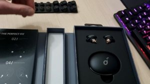 Наушники TWS Anker Soundcore Liberty 3 Pro  РАСПАКОВКА