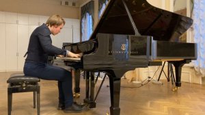 S. Bortkiewicz. Etude No.6, op.29: "Le Heros" in E-flat major.