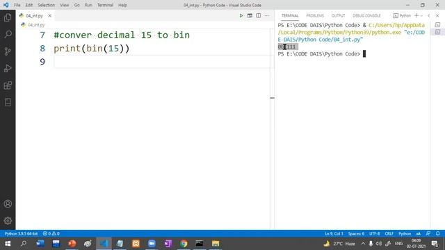 ?♂️ Int DataType & Base Conversion In Python | Python By Surendra | смотреть онлайн