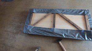 Переделываем старую строительную бытовку под рабочее место\ своими руками