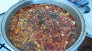 Готовим постный борщ/У бабушки на кухне