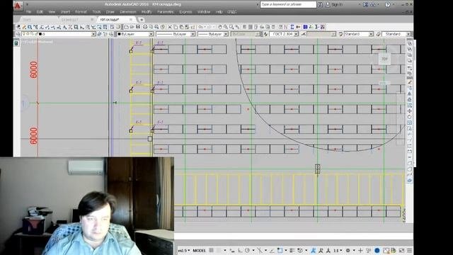 AutoCAD - Чертим стальные конструкции покрытия промышленного здания