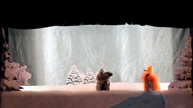 Кукольный театр. Музыкальная Сказка "Волк и Лиса" или "Битый небитого везёт" смотреть онлайн