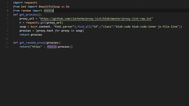 Webscraping With Python Tutorial - Use Free Proxies In Your Webscraping projects