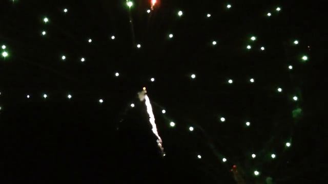 Праздничный фейерверк в п.Комарово ЛО 7 января 2015 года смотреть онлайн