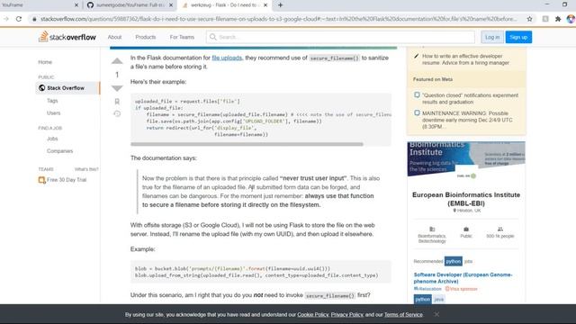 Upload and Display Images in Flask ( YouFrame ) смотреть онлайн