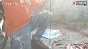 How to change replace Toyota Yaris Vitz hand brake cable || Toyota yaris parking brake cable change