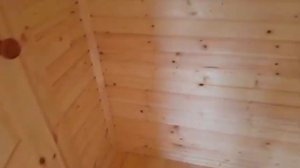 Недорогой зимний каркасный дом 9х9