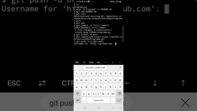 Muy Fácil sube tus scripts a github desde Termux смотреть онлайн