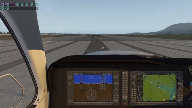 Гайд по запуску стандартного Beechcraft Baron 58 G1000 в X-Plane 11.