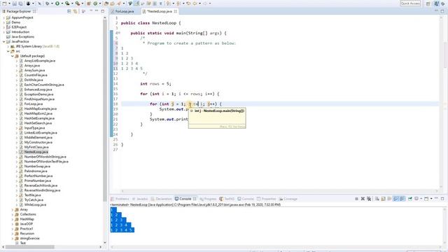 Java Loops-Part3: What is Nested loop in Java? How loop within loop works?