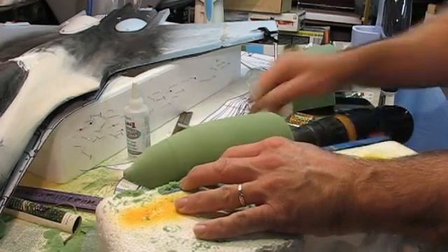 Making a foam nose for an RC Su-33 Sea Flanker Part 3 смотреть онлайн